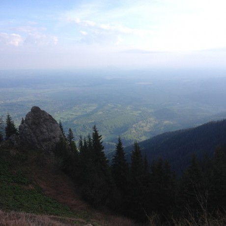 Transylvania 100k 20.5.2017 - výhled z La Stânci1